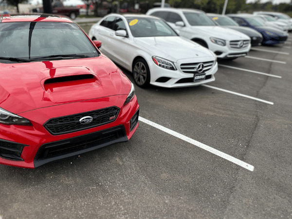 Used Subaru and Mercedes vehicles at Crain Kia of Fayetteville