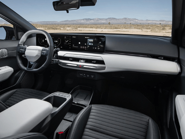 EV4 White and Grey Toned Dashboard