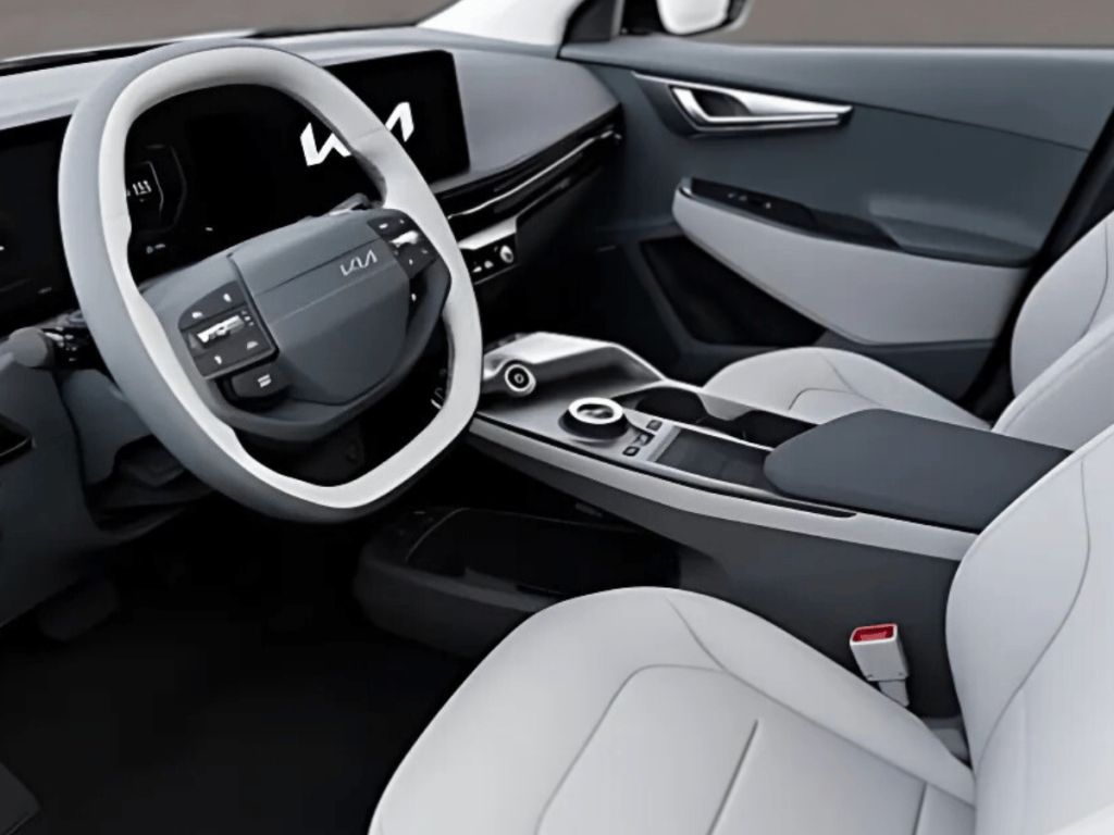 Front Seat of New 2025 Kia EV6