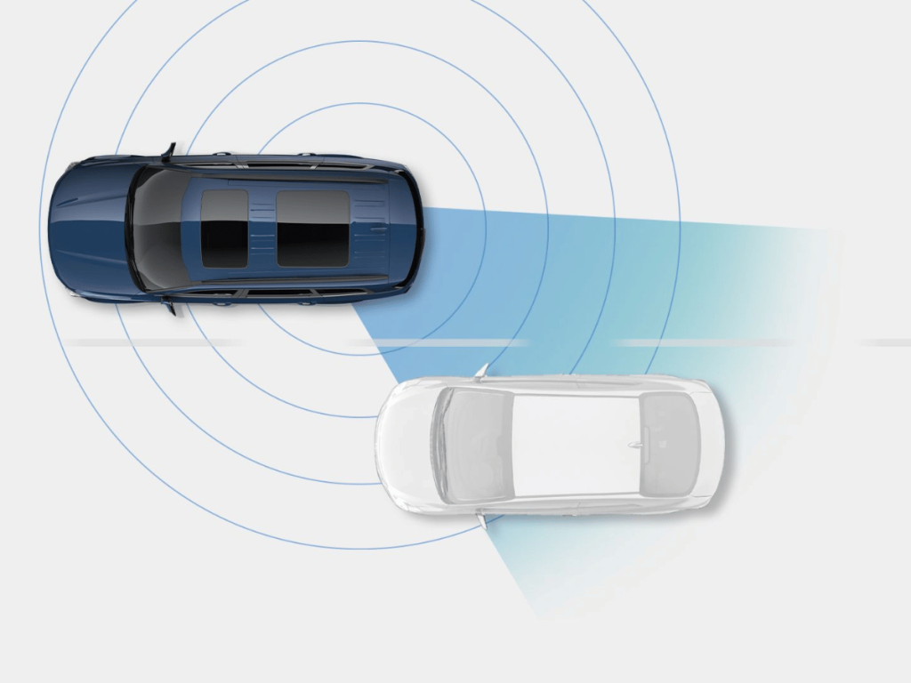 Kia Telluride Blind-Spot Monitoring - Kia Drive Wise Safety Technology in Fayetteville, AR at Crain Kia of Fayetteville