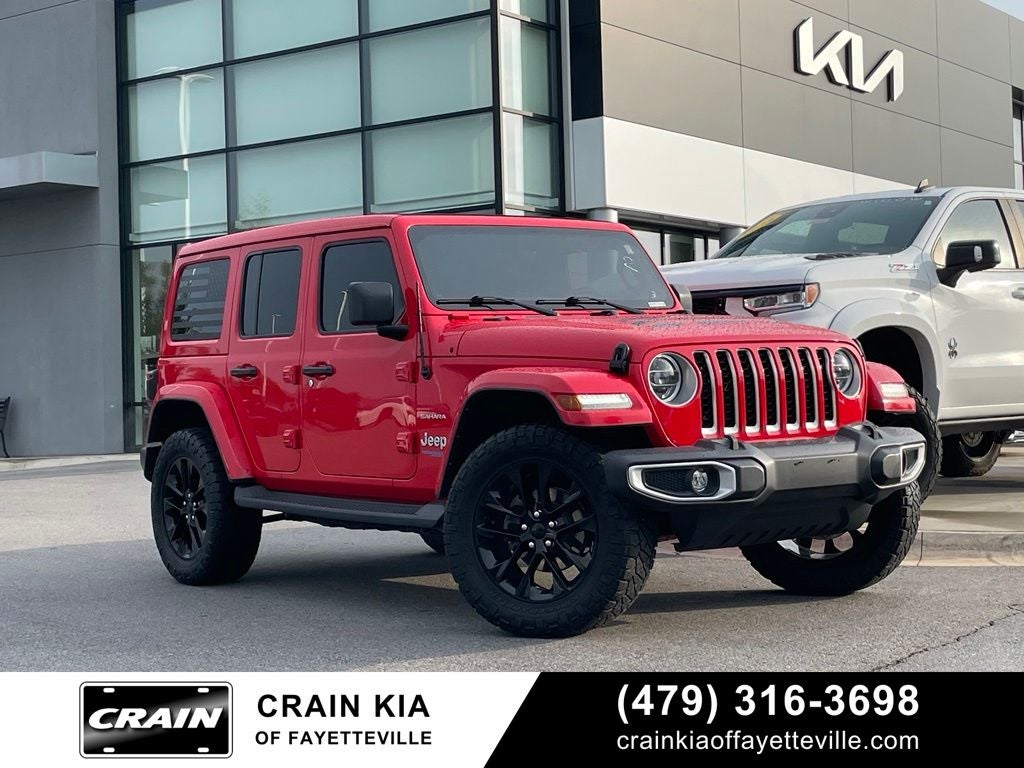 2021 Jeep Wrangler Unlimited Sahara 4xe - ONE-TOUCH POWER TOP