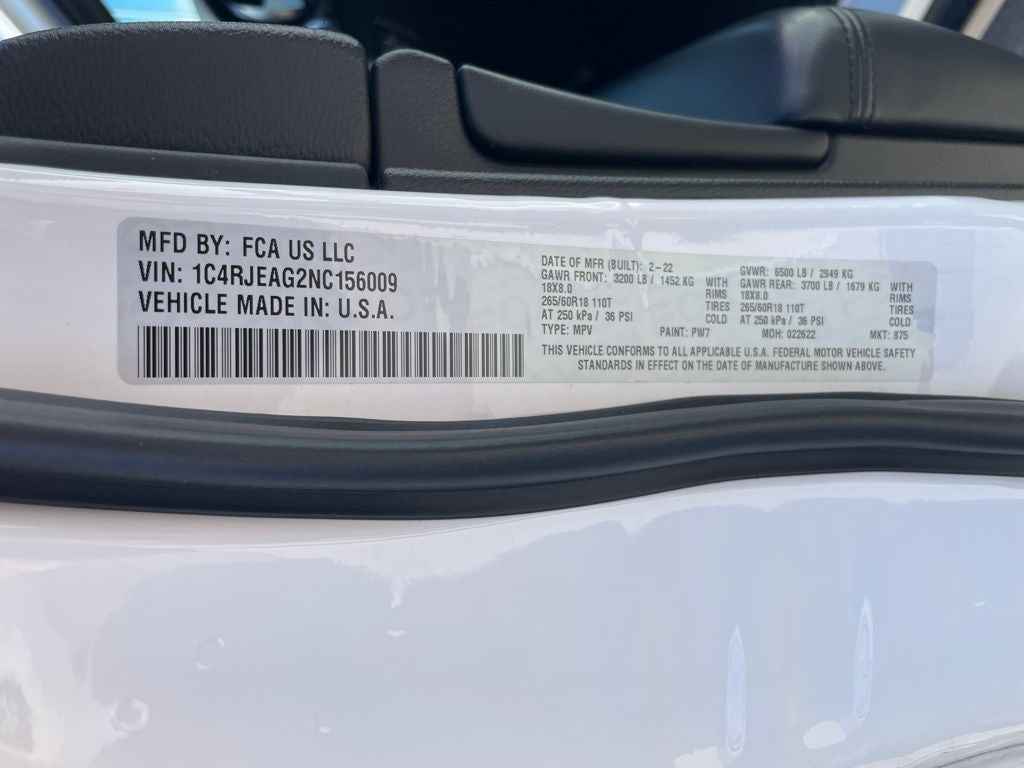 2022 Jeep Grand Cherokee WK Laredo X - APPLE CARPLAY / POWER LIFTGATE