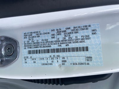 2024 Ford Escape ST-Line - REMOTE START / ADAPTIVE SPEED ASSIST