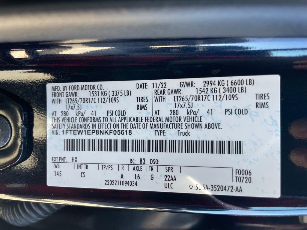 2022 Ford F-150 XL - 360 DEGREE CAMERA / TOW TECH PKG