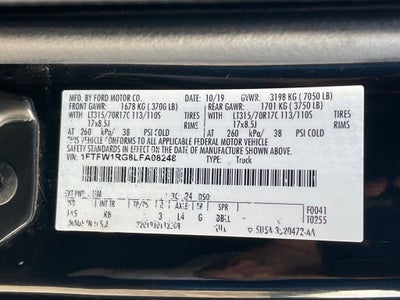 2020 Ford F-150 Raptor - 360 DEGREE CAMERA / ADAPTIVE CRUISE