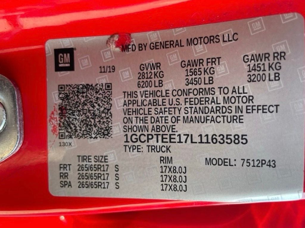 2020 Chevrolet Colorado ZR2 - TURBODIESEL / HEATED SEATS