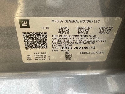 2019 GMC Sierra 1500 Denali - 4WD / CLEAN CARFAX / MOONROOF