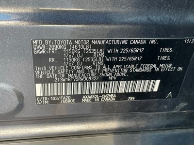 2024 Toyota RAV4 XLE - WIRELESS CARPLAY / LANE DEPARTURE ALERT