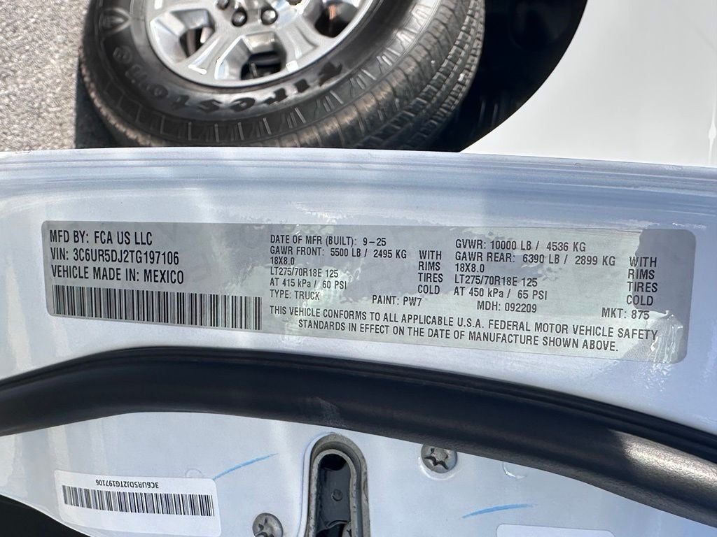 2026 RAM 2500 Big Horn - POWER MIRRORS / REMOTE START