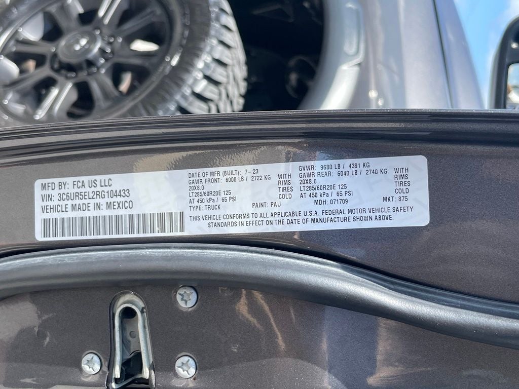 2024 RAM 2500 Rebel - POWER SUNROOF / VENTILATED SEATS