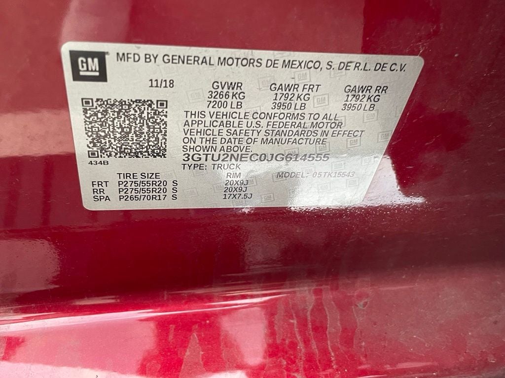 2018 GMC Sierra 1500 SLT - REMOTE START / VENTILATED SEATS