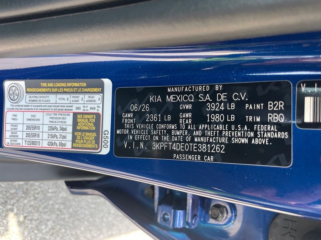 2026 Kia K4 LXS