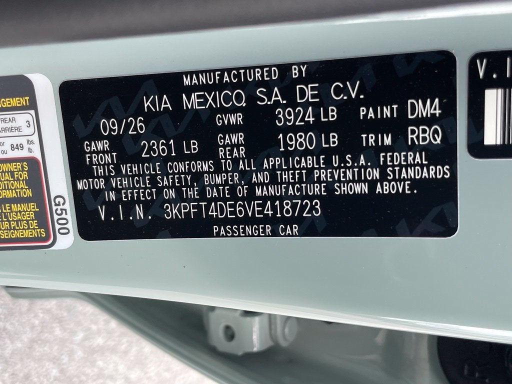 2027 Kia K4 LXS