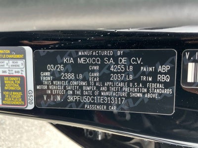 2026 Kia K4 GT-Line Turbo