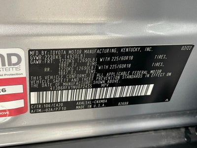 2022 Toyota RAV4 Hybrid XLE Premium - POWER LIFTGATE / APPLE CARPLAY