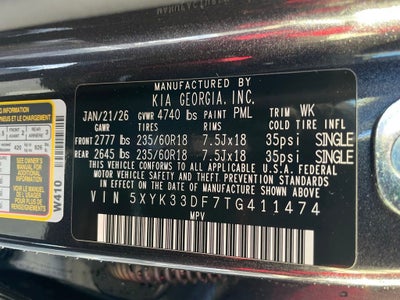 2026 Kia Sportage EX