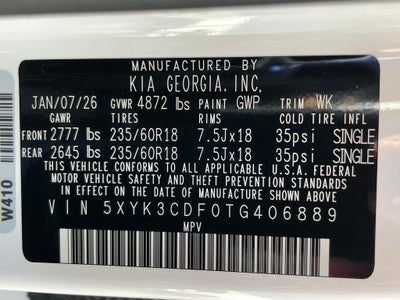 2026 Kia Sportage EX