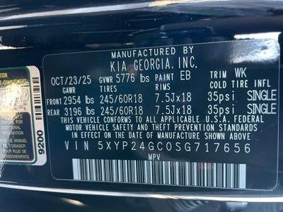 2025 Kia Telluride LX