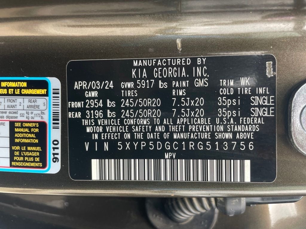 2024 Kia Telluride SX X-Line - KIA CERTIFIED / VENTILATED SEATS