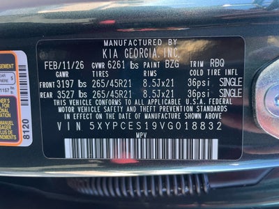 2027 Kia Telluride X-Line EX