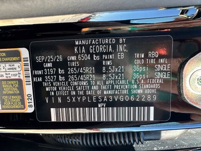 2027 Kia Telluride Hybrid X-Line SX Prestige