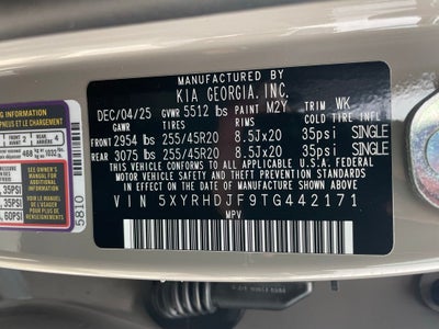 2026 Kia Sorento X-Line EX