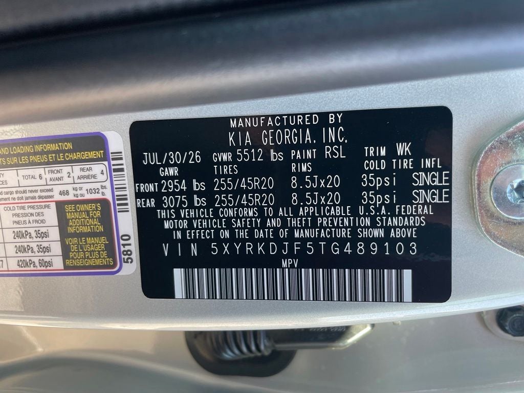 2026 Kia Sorento X-Line SX
