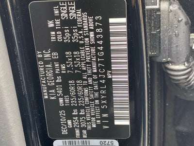 2026 Kia Sorento S