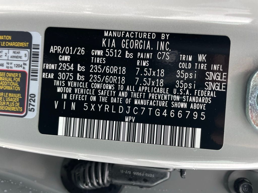 2026 Kia Sorento S