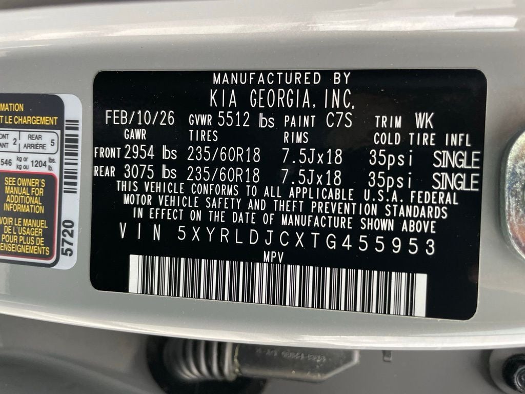 2026 Kia Sorento S