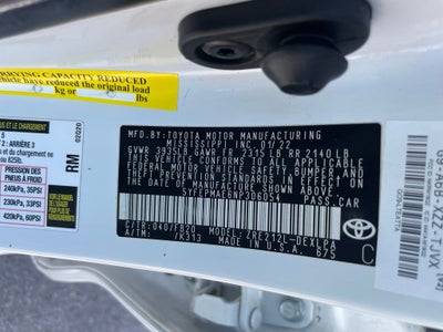 2022 Toyota Corolla LE - 38 MPG / KEYLESS ENTRY
