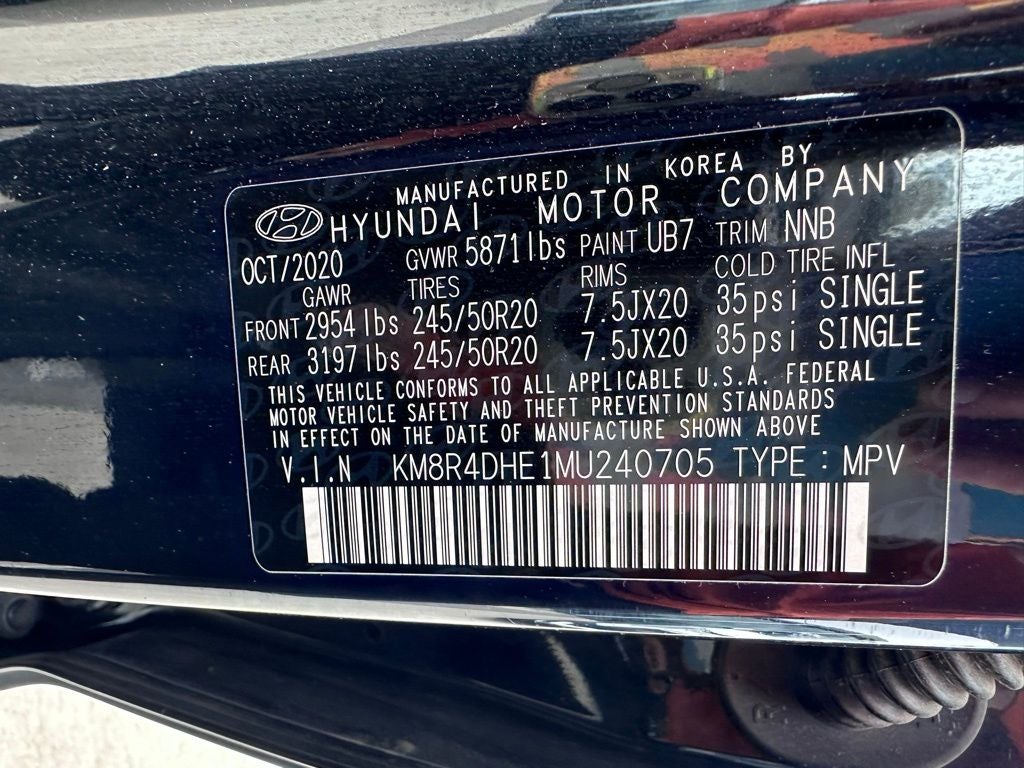 2021 Hyundai Palisade SEL - HEATED 2ND ROW / NAVIGATION