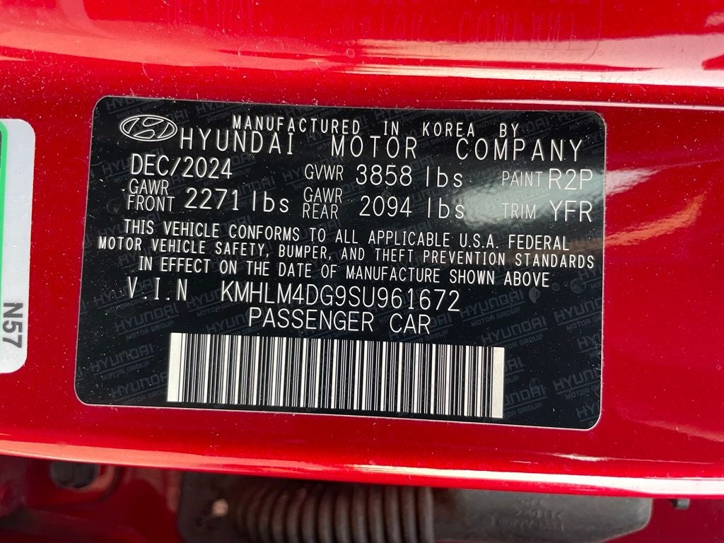2025 Hyundai Elantra SEL Sport - 39 MPG / APPLE CARPLAY
