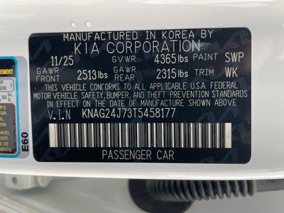 2026 Kia K5 LXS