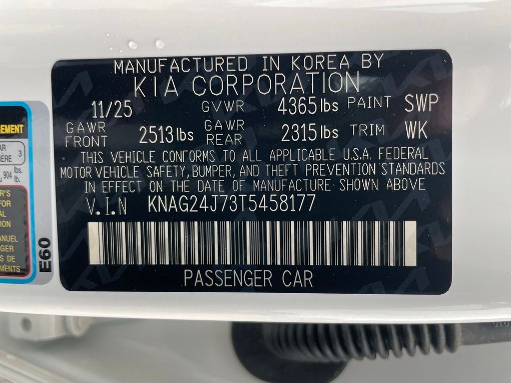 2026 Kia K5 LXS