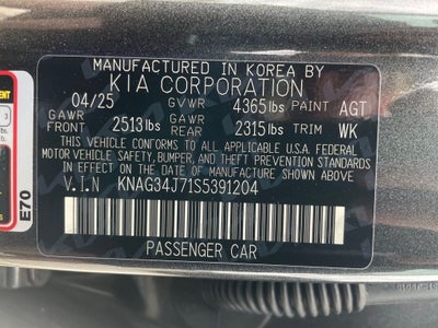 2025 Kia K5 EX