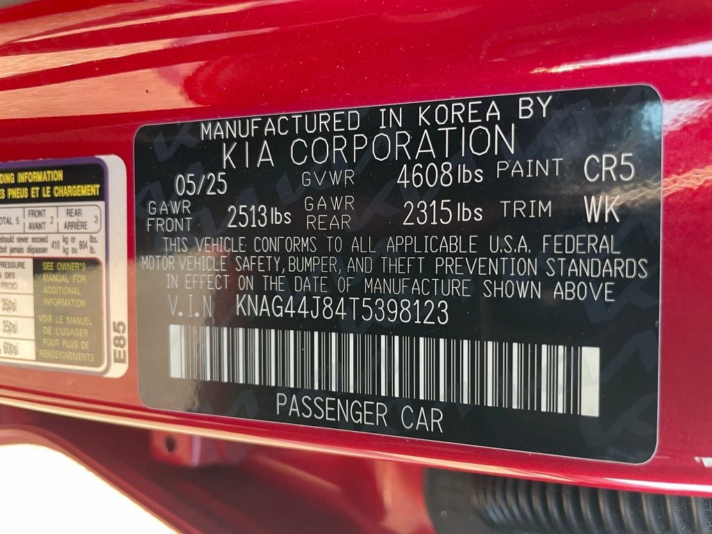 2026 Kia K5 GT