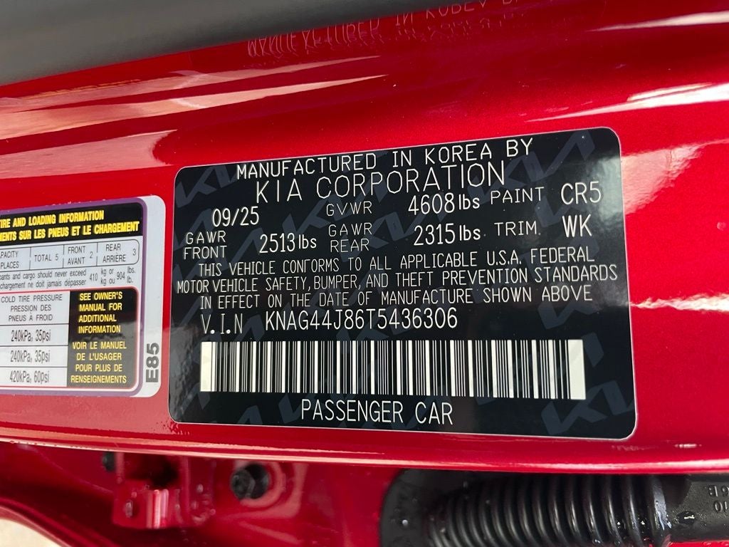 2026 Kia K5 GT