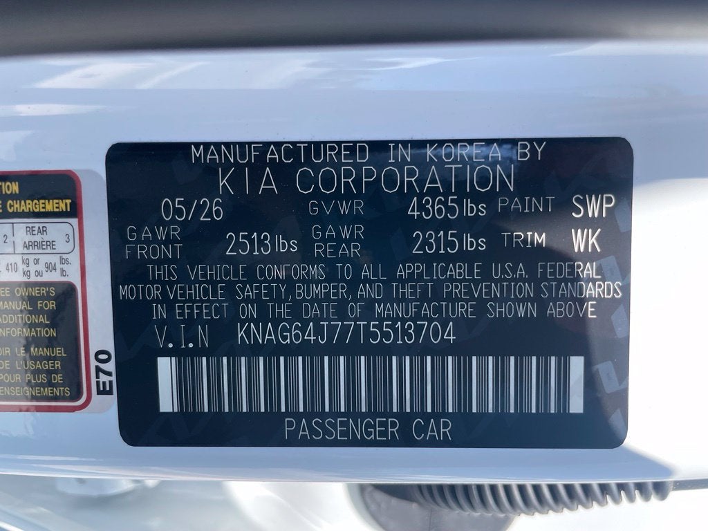 2026 Kia K5 GT-Line
