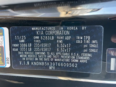 2026 Kia Carnival LXS