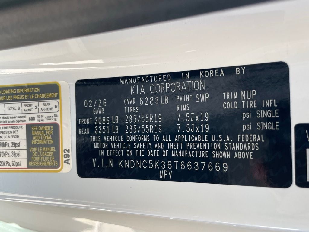 2026 Kia Carnival EX