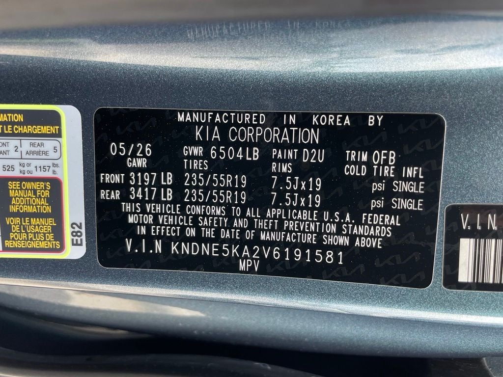 2027 Kia Carnival Hybrid SX Prestige