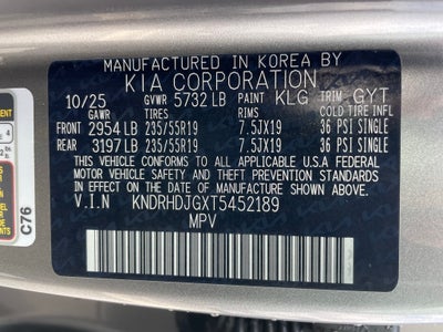 2026 Kia Sorento Hybrid EX