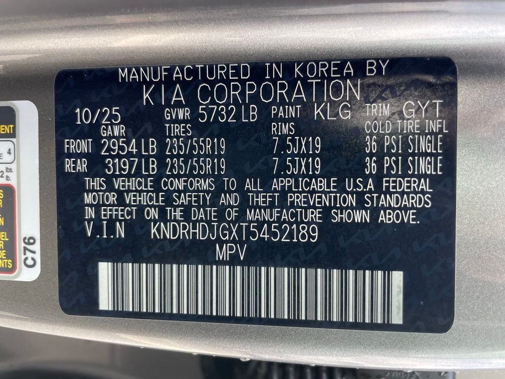 2026 Kia Sorento Hybrid EX