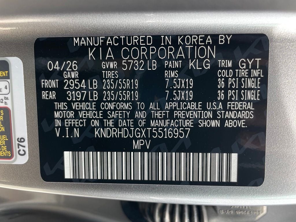 2026 Kia Sorento Hybrid EX