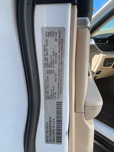 2021 Jeep Grand Cherokee L Limited Pano Roof, Navi, Bucket Seats, 20" Wheels, Lux Tec