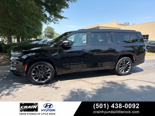 2025 Jeep Grand Wagoneer L Series III Obsidian, Pano Roof, Navi, 22" Wheels, CLEAN CARFA