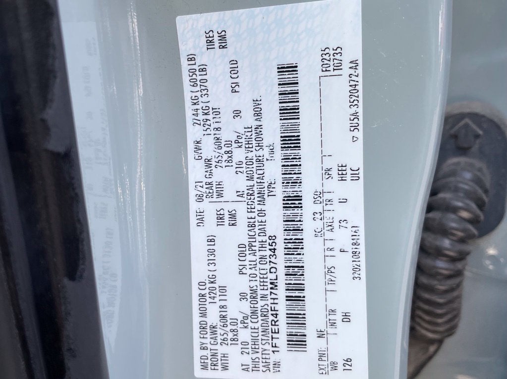 2021 Ford Ranger Lariat Leather, Low Miles