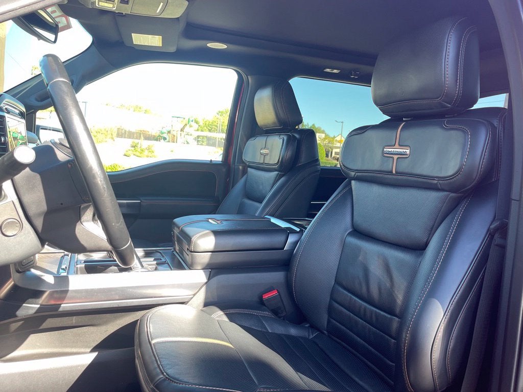 2021 Ford F-150 Platinum Clean CarFax, Pano Moonroof, Leather