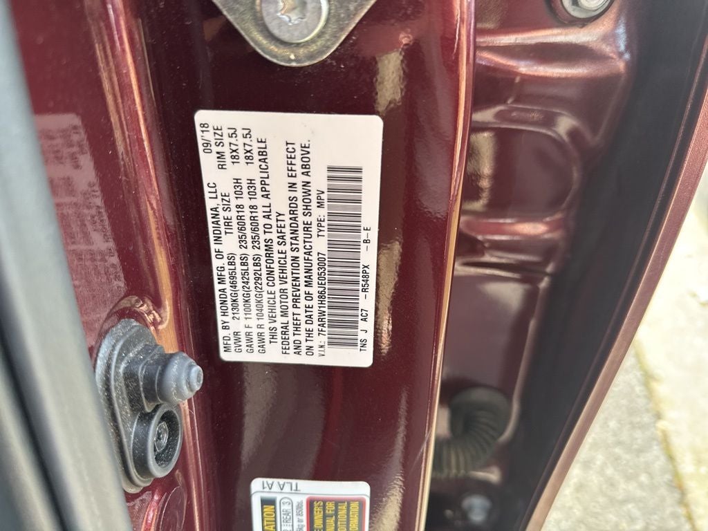 2018 Honda CR-V EX-L